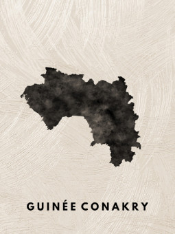 Poster - Guinée Conakry - Accueil | Oueso - Contemporary Afro Art