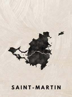 Poster - Saint-Martin - Accueil | Oueso - Contemporary Afro Art