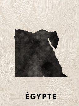Affiche - Égypte - Accueil | Oueso - Art Afro Contemporain