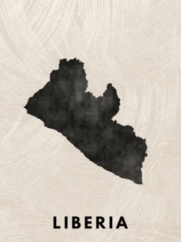 Poster - Liberia - Accueil | Oueso - Contemporary Afro Art