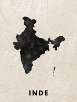 Poster - Inde - Accueil | Oueso - Contemporary Afro Art