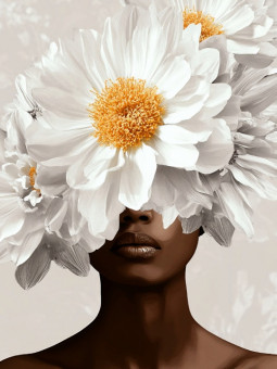 Poster - Marguerite - Accueil | Oueso - Contemporary Afro Art