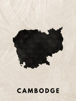 Poster - Cambodge - Accueil | Oueso - Contemporary Afro Art