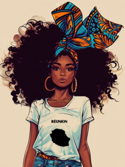 Poster - Miss Réunion - Accueil | Oueso - Contemporary Afro Art
