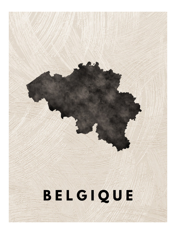 Poster - Belgique - Accueil | Oueso - Contemporary Afro Art