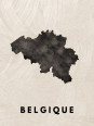 Poster - Belgique - Accueil | Oueso - Contemporary Afro Art