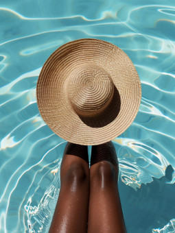 Poster - Summer atmosphere - Accueil | Oueso - Contemporary Afro Art