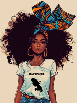 Poster - Miss Martinique - Accueil | Oueso - Contemporary Afro Art