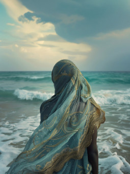 Poster - Lonely - Accueil | Oueso - Contemporary Afro Art