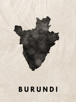 Poster - Burundi - Accueil | Oueso - Contemporary Afro Art