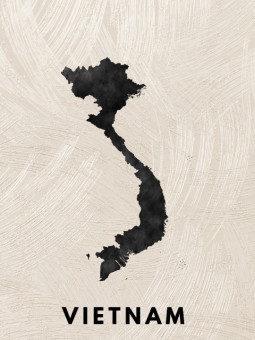 Poster - Vietnam - Accueil | Oueso - Contemporary Afro Art