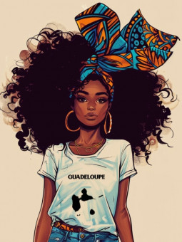 Affiche - Miss Guadeloupe - Accueil | Oueso - Art Afro Contemporain