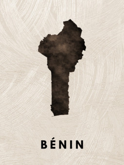 Poster - Bénin - Accueil | Oueso - Contemporary Afro Art