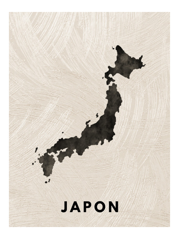 Poster - Japon - Accueil | Oueso - Contemporary Afro Art