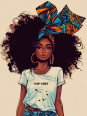Poster - Miss Cap-Vert - Accueil | Oueso - Contemporary Afro Art