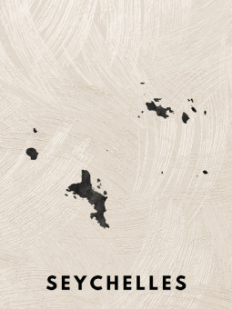 Poster - Seychelles - Accueil | Oueso - Contemporary Afro Art