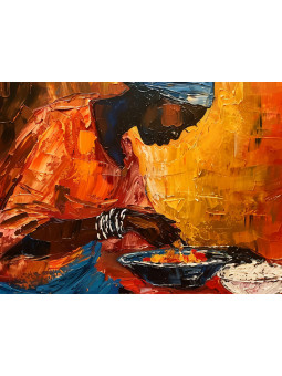 Poster - Reja - Accueil | Oueso - Contemporary Afro Art