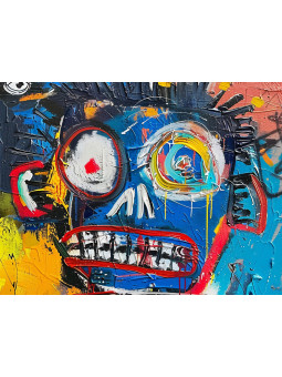 Affiche - Mask off - Accueil | Oueso - Art Afro Contemporain
