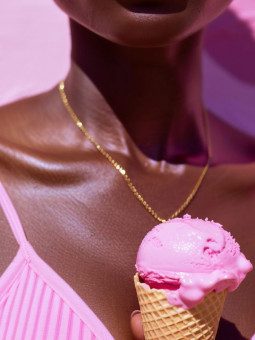 Affiche - Pink ice - Accueil | Oueso - Art Afro Contemporain