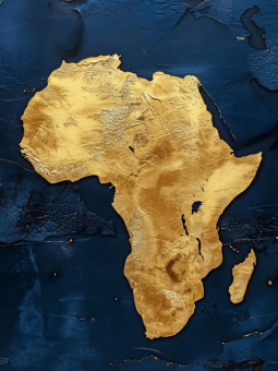Affiche - Afrique terre mère - Accueil | Oueso - Art Afro Contemporain