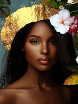 Poster - Queen - Accueil | Oueso - Contemporary Afro Art