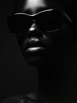 Affiche - Black on Black - Accueil | Oueso - Art Afro Contemporain