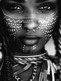 Poster - Traditional - Accueil | Oueso - Contemporary Afro Art