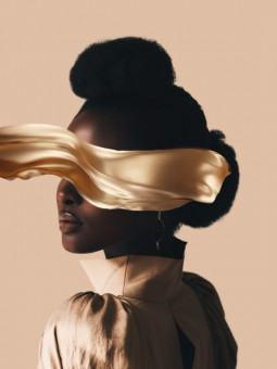 Affiche - Brithney - Accueil | Oueso - Art Afro Contemporain