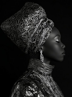 Poster - Traditional clothing - Accueil | Oueso - Contemporary Afro...