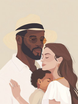 Poster - New area - Accueil | Oueso - Contemporary Afro Art