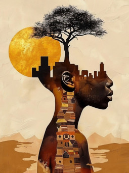 Affiche - Arzam - Accueil | Oueso - Art Afro Contemporain