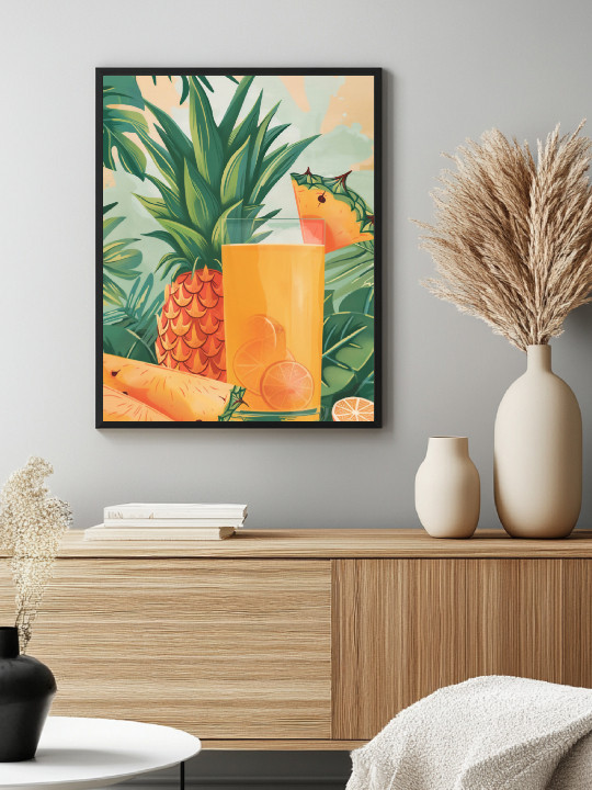Affiche - Ananas-Accueil-OUESO