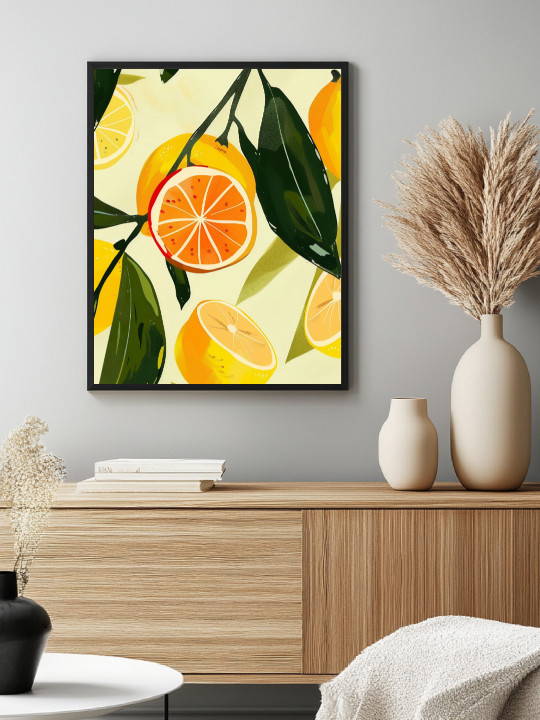 Affiche - Citron - Accueil | Oueso - Art Afro Contemporain Affiche - Citron-Accueil-OUESO