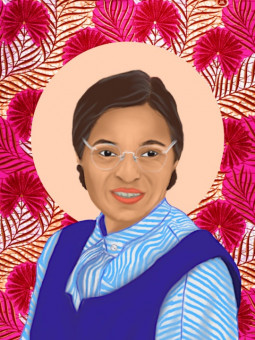 Affiche - Rosa Parks - Accueil | Oueso - Art Afro Contemporain