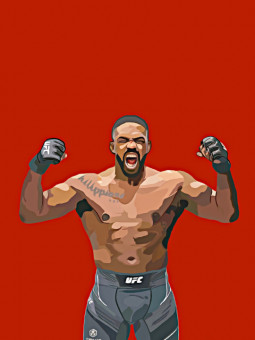 Poster - John Jones - Accueil | Oueso - Contemporary Afro Art