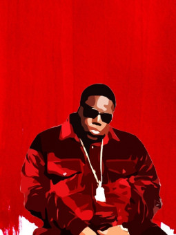 Affiche -Biggie smalls - Accueil | Oueso - Art Afro Contemporain