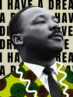 Affiche - King's dream - Accueil | Oueso - Art Afro Contemporain