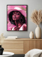 Affiche - Beauty Miley - Accueil | Oueso - Art Afro Contemporain