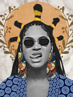 Affiche - Beyonce - Accueil | Oueso - Art Afro Contemporain