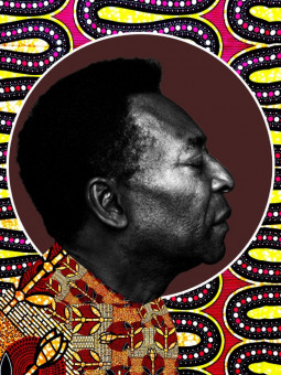 Affiche - Pelé - Accueil | Oueso - Art Afro Contemporain