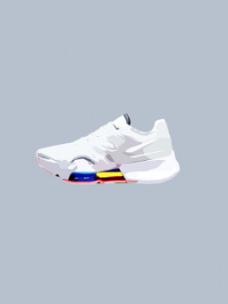 Poster - White sneakers - Accueil | Oueso - Contemporary Afro Art