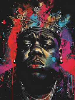 Affiche - The Notorious B.I.G. - Accueil | Oueso - Art Afro Contemp...