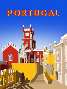 Poster - Portugal - Accueil | Oueso - Contemporary Afro Art