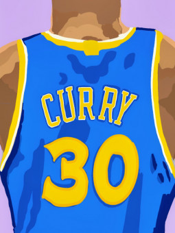 Affiche - Curry - Accueil | Oueso - Art Afro Contemporain
