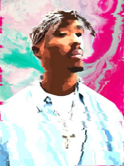 Poster - 2pac - Accueil | Oueso - Contemporary Afro Art