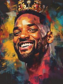 Affiche - Will Smith - Accueil | Oueso - Art Afro Contemporain