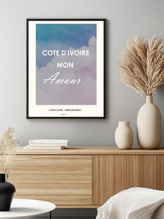 Poster - Côte d'ivoire my love-Accueil-OUESO