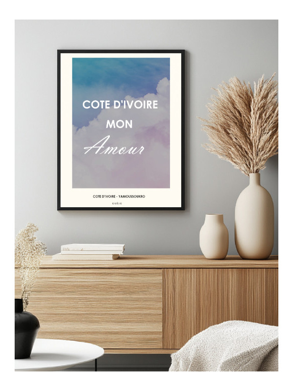 Poster - Côte d'ivoire my love - Accueil | Oueso - Contemporary Afr...