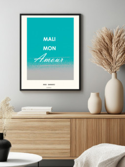 Affiche - Mali mon amour - Accueil | Oueso - Art Afro Contemporain