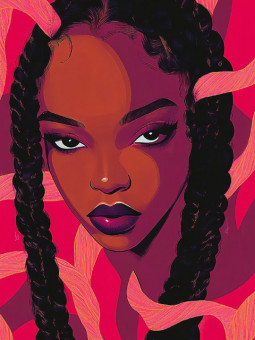 Poster - Hope Rises - Accueil | Oueso - Contemporary Afro Art
